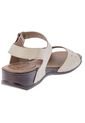 Sandalia Plana Beige Romulo de Romulo