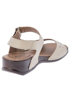 Sandalia Plana Beige Romulo