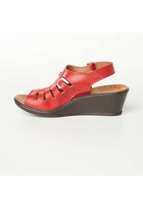 SANDALIA ROMULO MUJER 5032 ROJO Talla 38