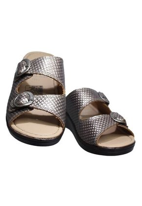 Romulo Sandalia Sin Ajuste Cuero Para Mujer