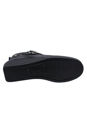 Botín Romulo Mujer Hebillas Decorativas En Cuero