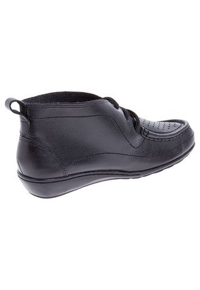 Botín Tacón Corrido Negro Romulo