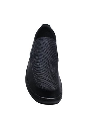 Zapato Mocasín Romulo Textil Por Cuero Para Hombre