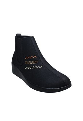 Botín Textil Romulo Dama Tacón Corrido