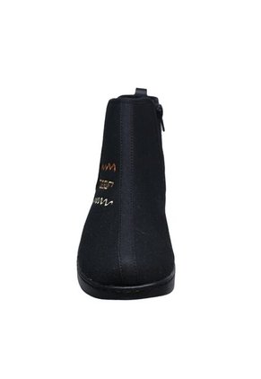 Botín Textil Romulo Dama Tacón Corrido