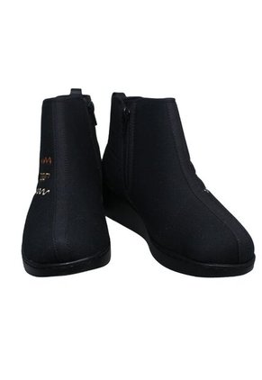 Botín Textil Romulo Dama Tacón Corrido