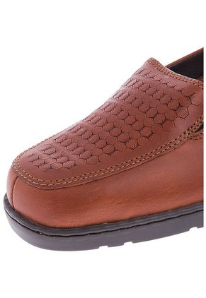 Zapato Tacón Corrido Naranja Romulo