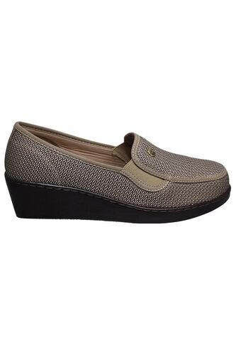 Mocasín Textil Tacón Corrido Romulo Mujer Romulo