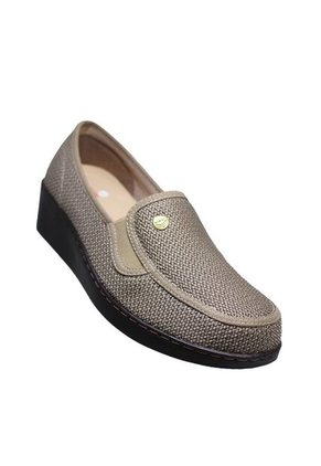 Mocasín Textil Tacón Corrido Romulo Mujer