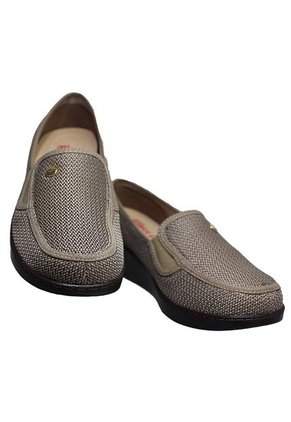 Mocasín Textil Tacón Corrido Romulo Mujer
