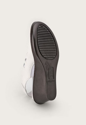 Sandalia Tacón Corrido Marfil-Marrón Romulo