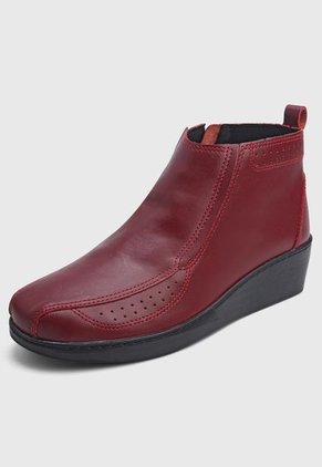 Botín Tacón Corrido Vinotinto-Negro Romulo