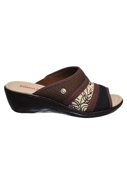 Sandalia Para Mujer Textil Sin Ajuste