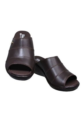 Sandalias Romulo Cuero Sin Ajuste Para Mujer