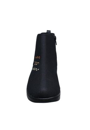 Botín Textil Romulo Dama Tacón Corrido