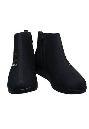 Botín Textil Romulo Dama Tacón Corrido