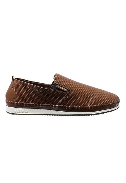 Romulo Casual Para Hombre Mocasin En Cuero