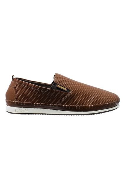 Romulo Casual Para Hombre Mocasin En Cuero