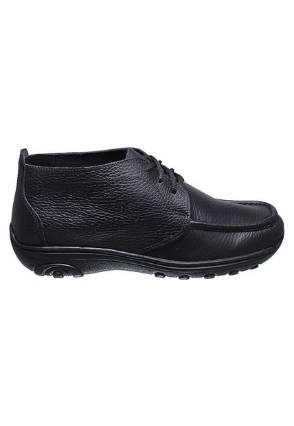 Botin Romulo Hombre Cuero De Amarrar