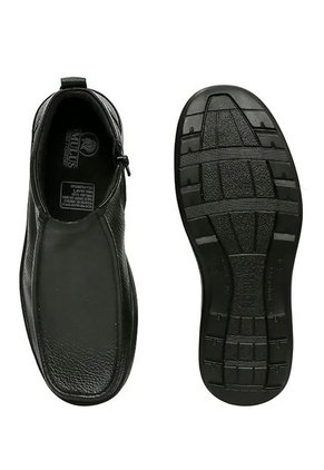 Botin Romulo Hombre Cuero Ajuste Cremallera