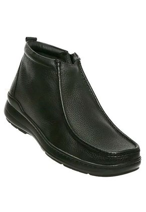 Botin Romulo Hombre Cuero Ajuste Cremallera