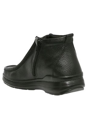 Botin Romulo Hombre Cuero Ajuste Cremallera