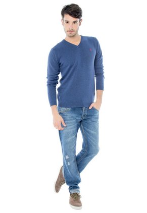 Sweater Rosé Pistol Azul