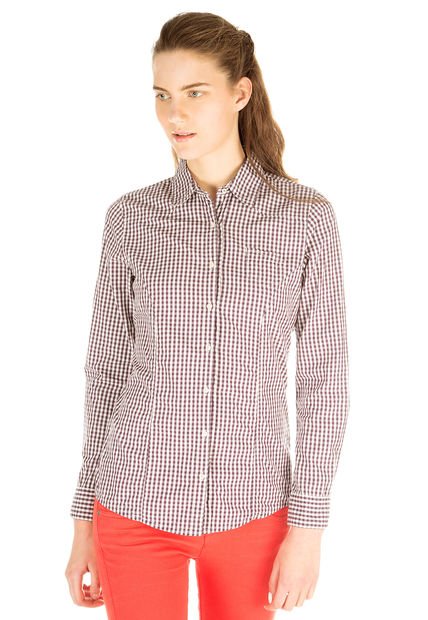 Camisa Rosé Pistol Morado Oscuro