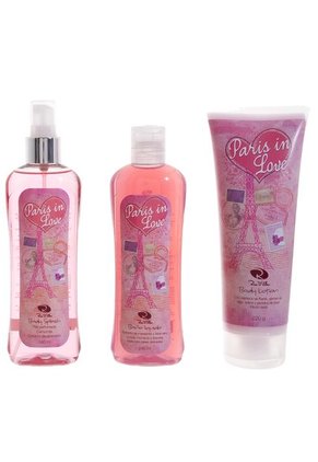 Estuche Ross D Elen Paris In Love Body Splash 240 ML+ Body Lotion 220 ML+Baño Líquido