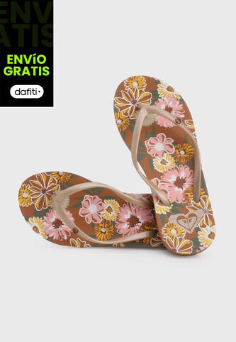 Playeras ROXY Bermuda Print Café Roxy