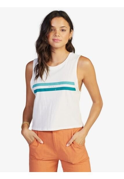 Camiseta Roxy Dia Stripe