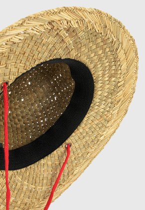 Sombrero  Beige-Amarillo-Rosa Roxy Sunshine On My Mind Straw Sun Hat