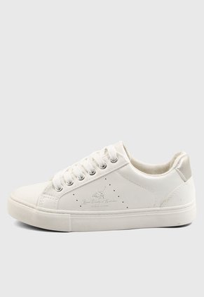 Tenis Lifestyle Marfil-Plateado Royal County Of Berkshire Polo Club