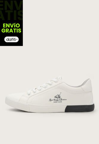 Tenis Lifestyle Blanco-Negro Royal County of Berkshire Polo Club Royal County of Berkshire Polo