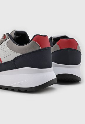 Tenis Lifestyle Gris-Blanco-Negro Royal County of Berkshire Polo Club