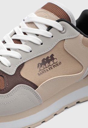 Tenis Lifestyle Santa Fe Polo Beige