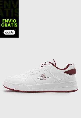 Tenis Lifestyle Blanco-Vino Royal County of Berkshire Polo Club Royal County of Berkshire Polo