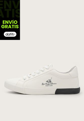 Tenis Lifestyle Blanco-Negro Royal County of Berkshire Polo Club Royal County of Berkshire Polo