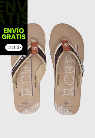 Sandalias Flip Flop Royal County of Berkshire Polo Taupe Royal County of Berkshire Polo