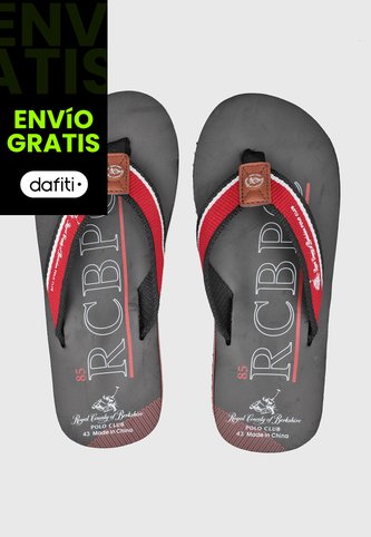 Sandalias Flip Flop Royal County of Berkshire Polo Negro Royal County of Berkshire Polo