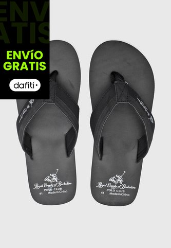 Sandalias Flip Flop Royal County of Berkshire Polo Negro Royal County of Berkshire Polo