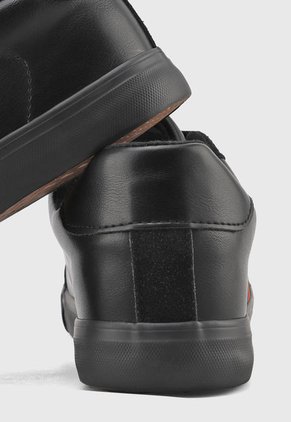 Tenis Lifestyle Negro-Verde Oscuro-Rojo Royal County of Berkshire Polo Club