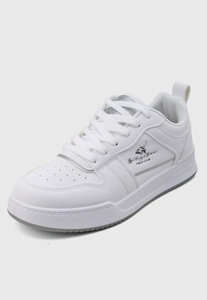 Tenis Lifestyle Blanco-Gris Royal County of Berkshire Polo Club