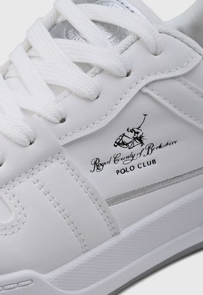 Tenis Lifestyle Blanco-Gris Royal County of Berkshire Polo Club