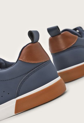 Tenis Lifestyle Azul-Blanco-Café Royal County of Berkshire Polo Club