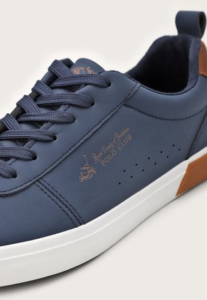 Tenis Lifestyle Azul-Blanco-Café Royal County of Berkshire Polo Club