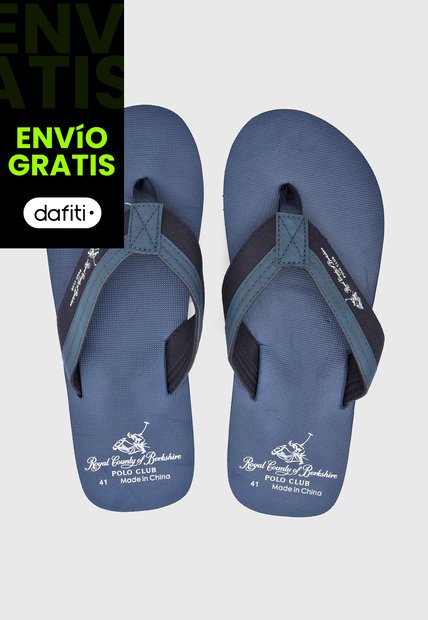 Sandalias Flip Flop Royal County of Berkshire Polo Azul
