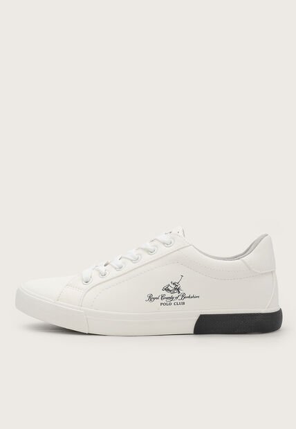 Tenis Lifestyle Lifestyle Blanco-Negro Royal County of Berkshire Polo Club