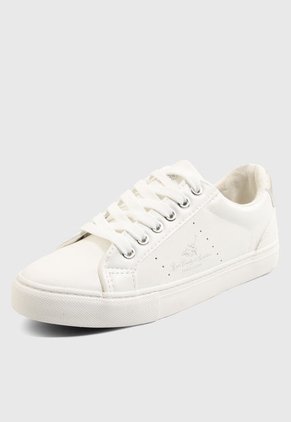 Tenis Lifestyle Marfil-Plateado Royal County Of Berkshire Polo Club