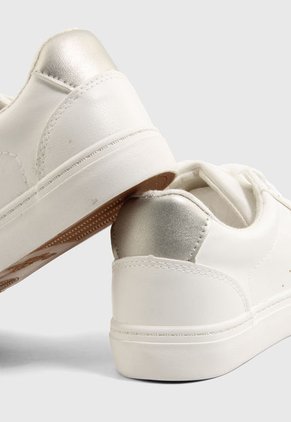 Tenis Lifestyle Marfil-Plateado Royal County Of Berkshire Polo Club